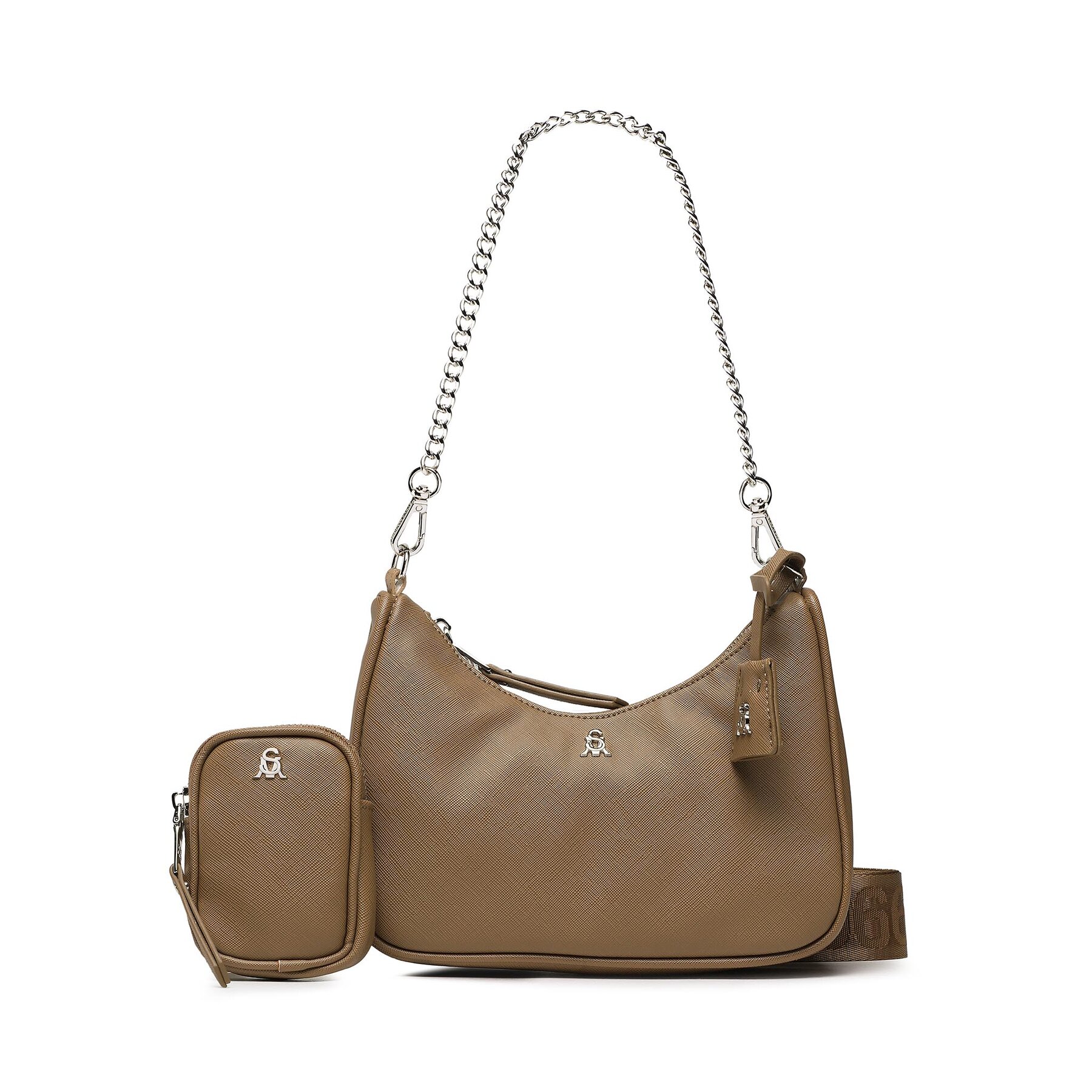 Handtasche Steve Madden Bvital-S SM13000595-02002-CAM Braun Handtasche Steve Madden Bvital-S SM13000595-02002-CAM Braun von Steve Madden