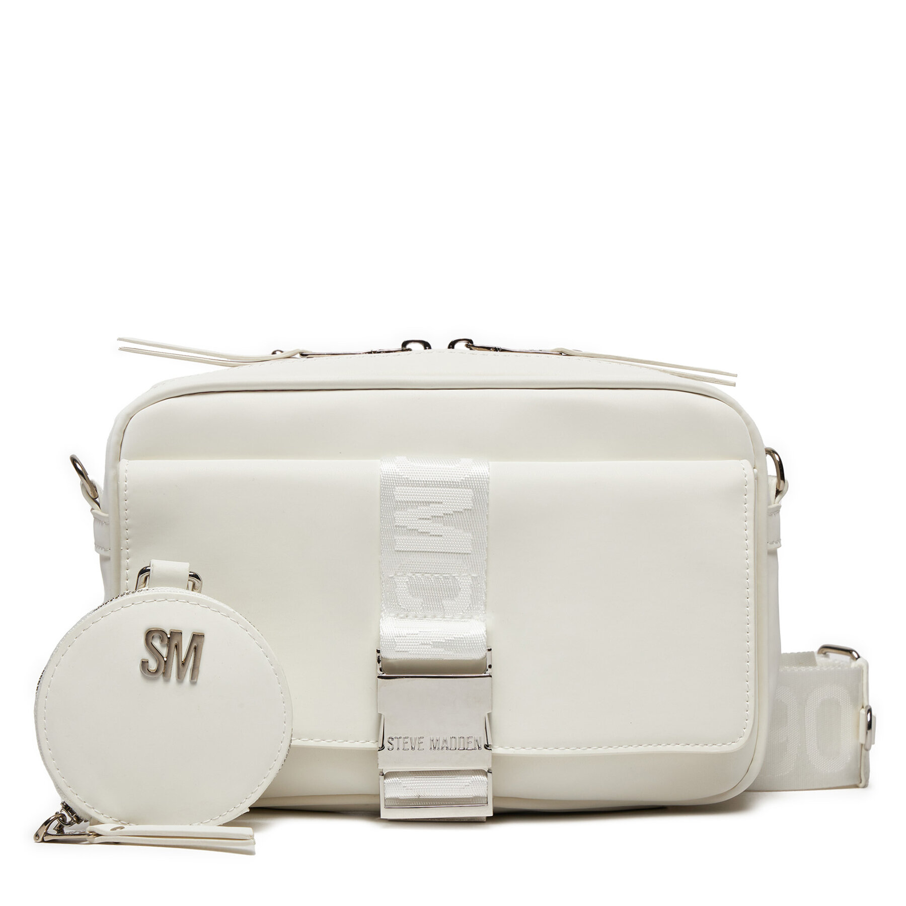 Handtasche Steve Madden Bworthy SM21000012-02002-WHT Weiß Handtasche Steve Madden Bworthy SM21000012-02002-WHT Weiß von Steve Madden