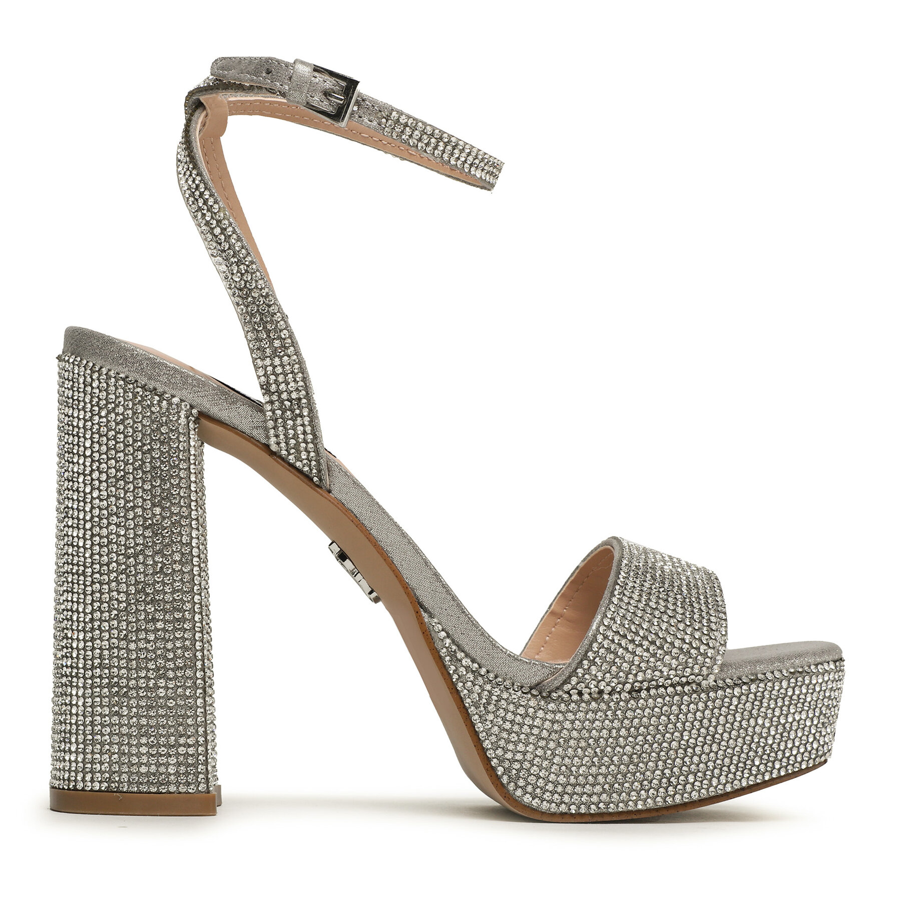Sandalen Steve Madden Lessa-R SM11002394-998 Silberfarben Sandalen Steve Madden Lessa-R SM11002394-998 Silberfarben von Steve Madden