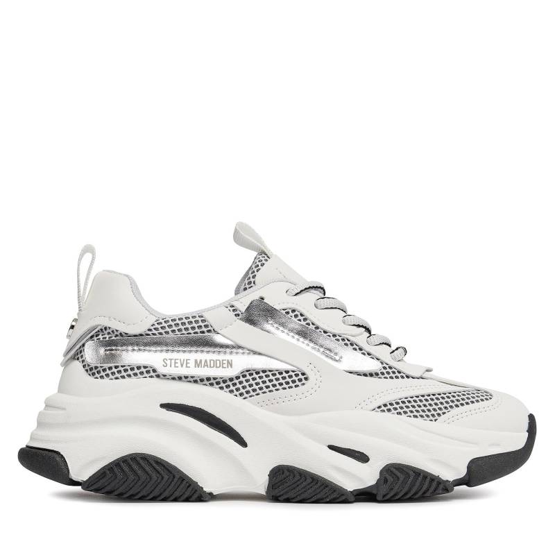 Sneakers Steve Madden Possession-E Sneaker SM19000033-04005-04D Silberfarben von Steve Madden