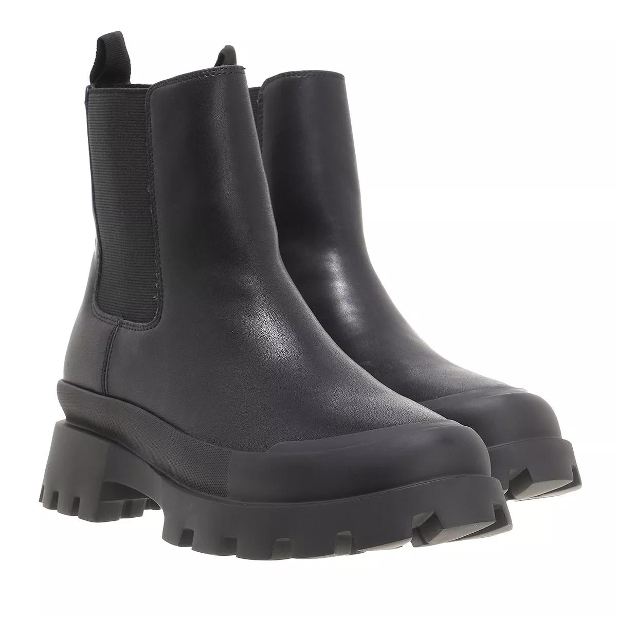 Steve Madden Boots & Stiefeletten - Mt Blanc Bootie (leather) - Gr. 37 (EU) - in Schwarz - für Damen von Steve Madden