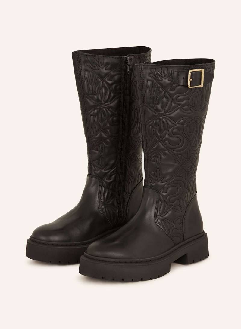 Steve Madden Plateau-Stiefel Gelina schwarz von Steve Madden