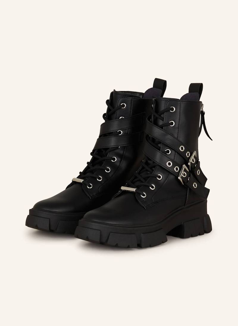 Steve Madden Schnürboots schwarz von Steve Madden