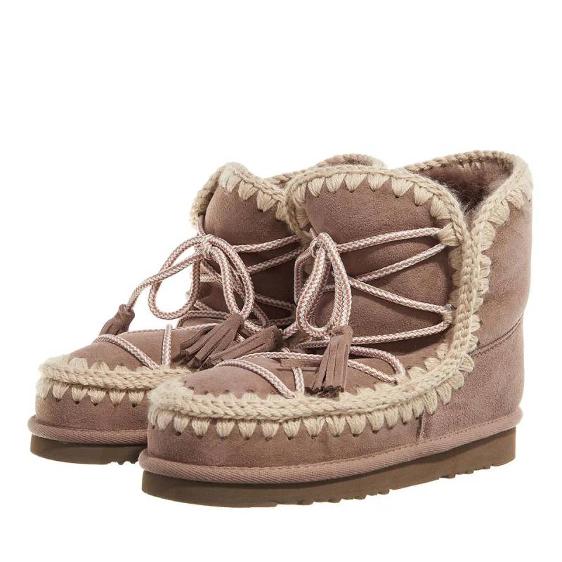 Mou Stiefel & Boots - Eskimo Scoubidoo Lace - Gr. 36 (EU) - in Taupe - für Damen von Mou