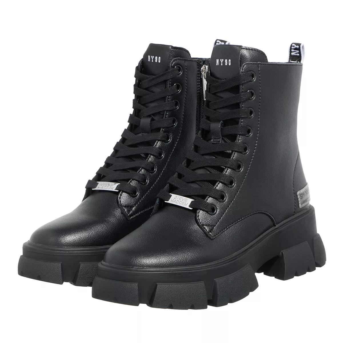 Steve Madden Boots & Stiefeletten - Tanker - Gr. 37 (EU) - in Schwarz - für Damen von Steve Madden