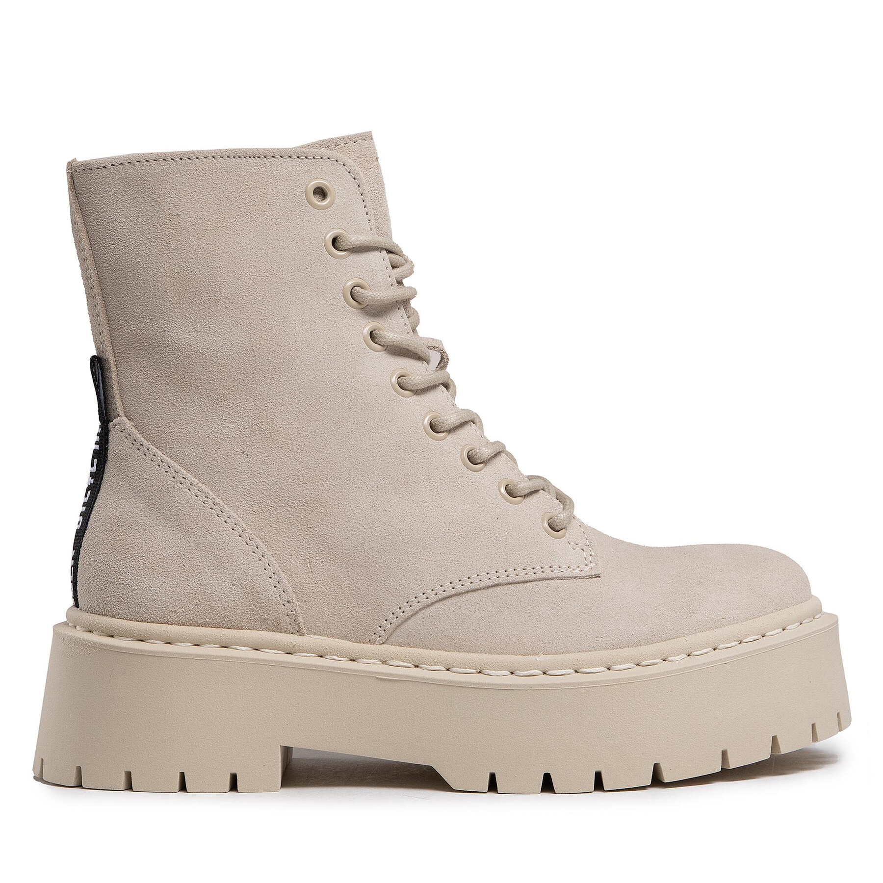 Schnürstiefeletten Steve Madden Skylar SM11001184-03002-846 Beige Schnürstiefeletten Steve Madden Skylar SM11001184-03002-846 Beige von Steve Madden
