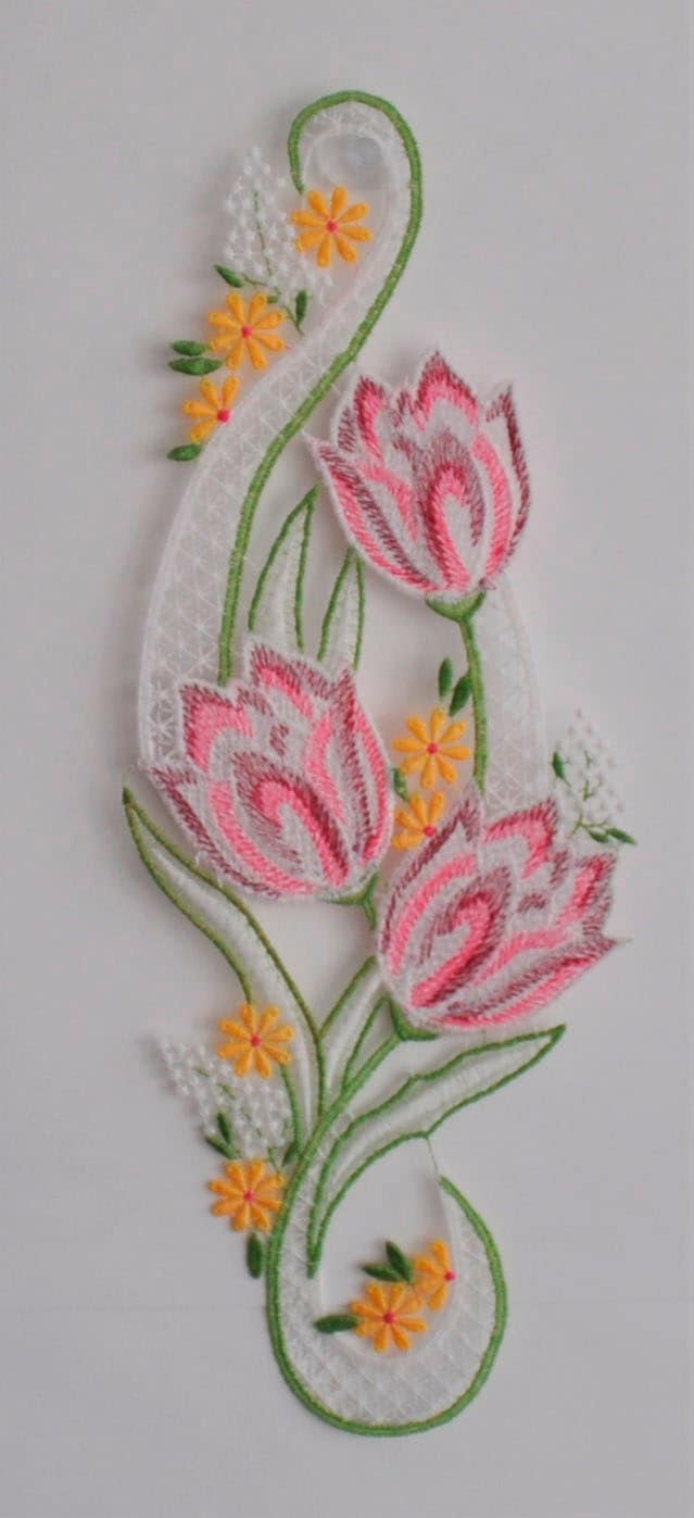 Stickereien Plauen Fensterbild »Frühling« Stickereien Plauen Fensterbild »Frühling« von Stickereien Plauen
