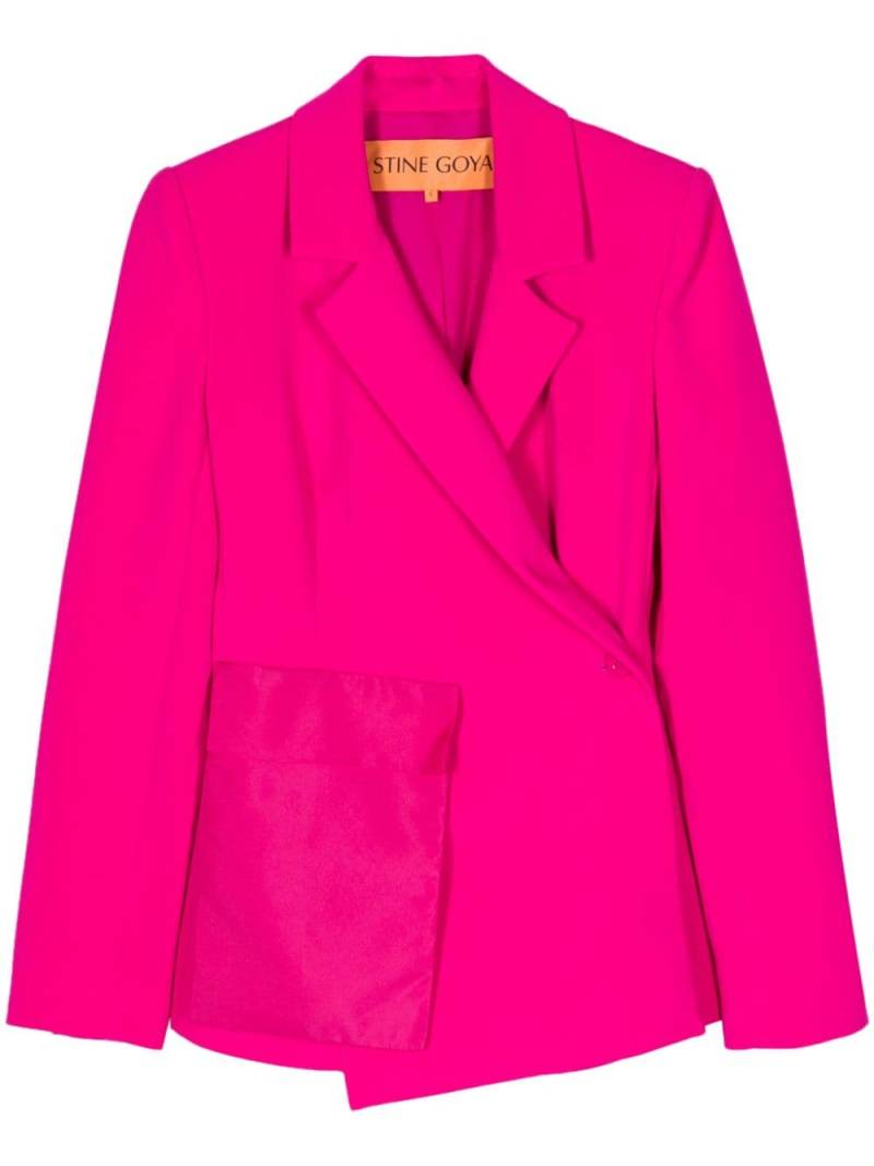 Stine Goya Amena double-breasted blazer - Pink von Stine Goya