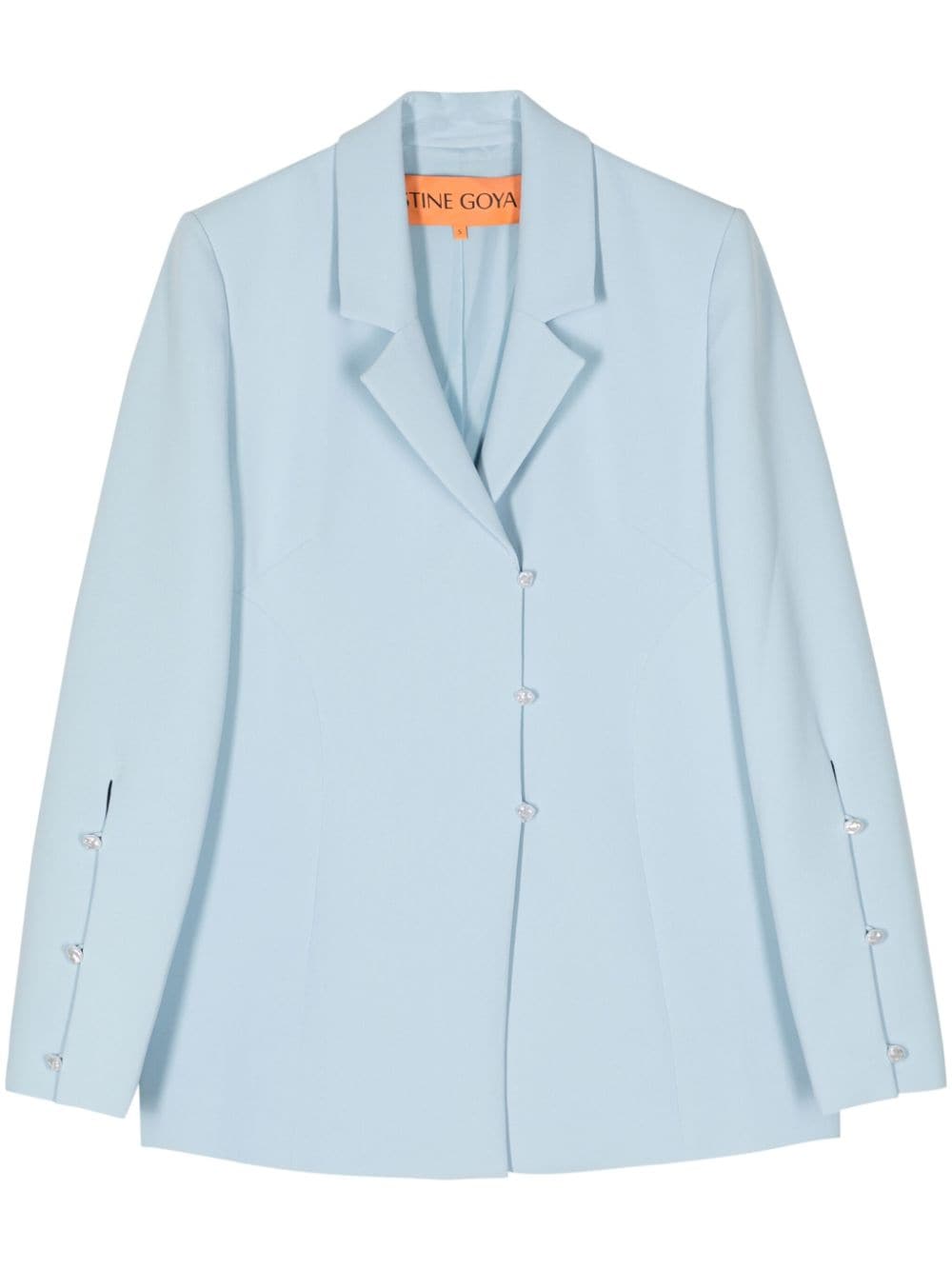 Stine Goya Rory pearl-embellished blazer - Blue von Stine Goya