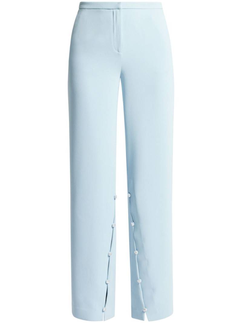 Stine Goya recycled-polyester straight-leg trousers - Blue von Stine Goya