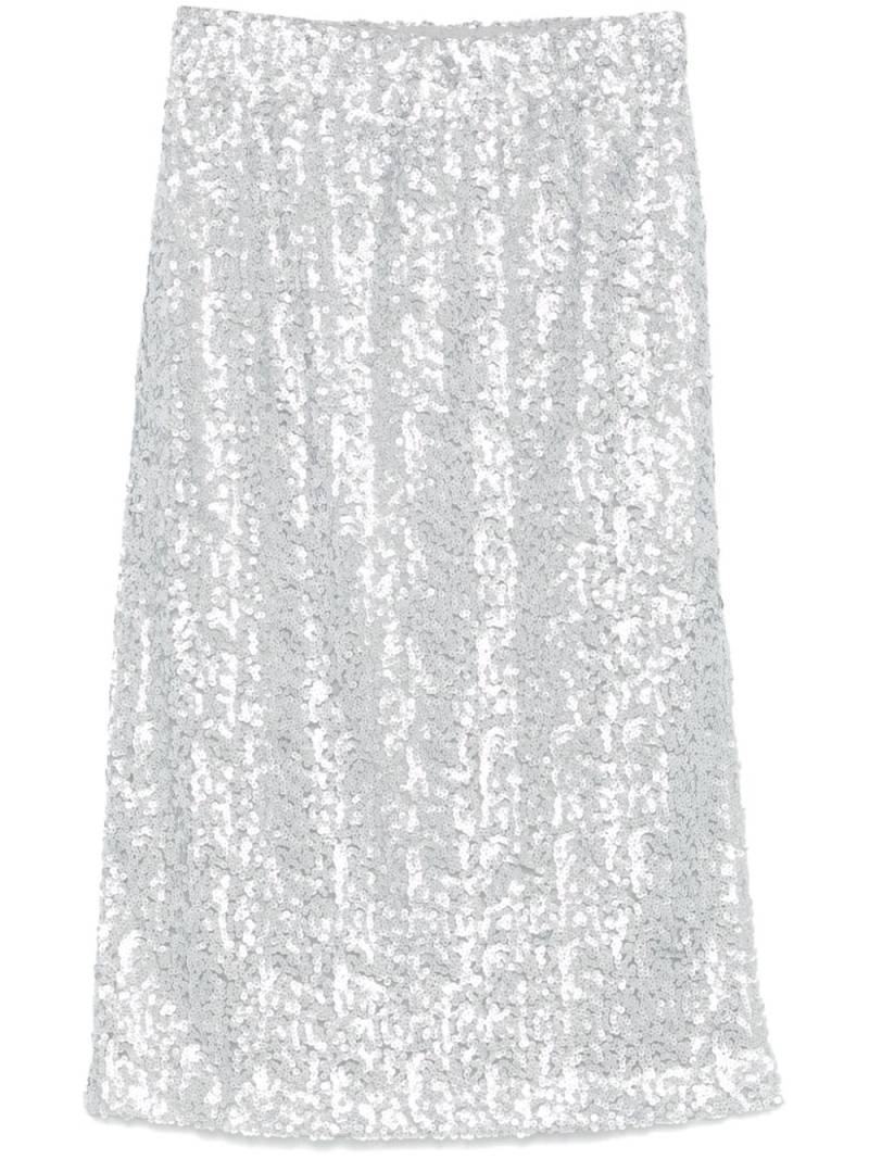 Stine Goya sequin embellished midi skirt - Grey von Stine Goya