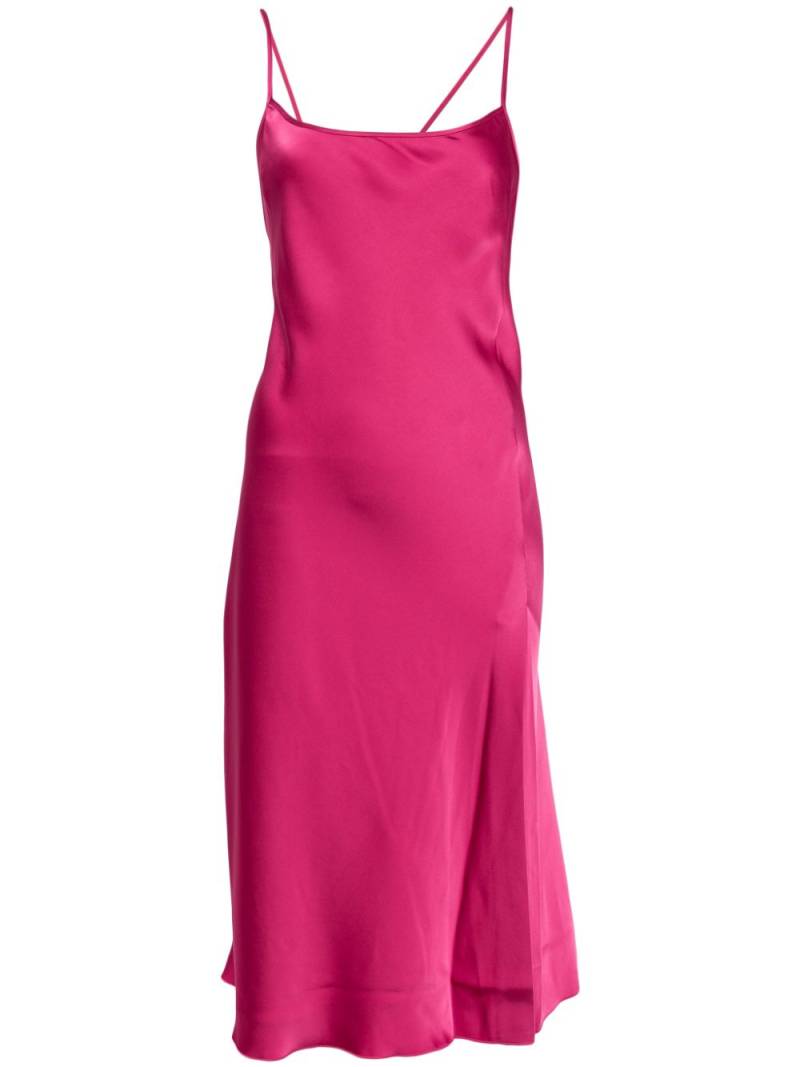 Stockholm Surfboard Club asymmetric midi dress - Pink von Stockholm Surfboard Club