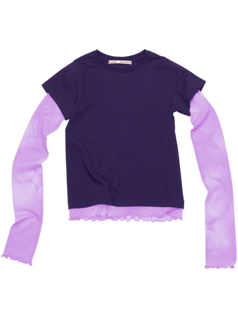 Stockholm Surfboard Club layered T-shirt - Purple von Stockholm Surfboard Club