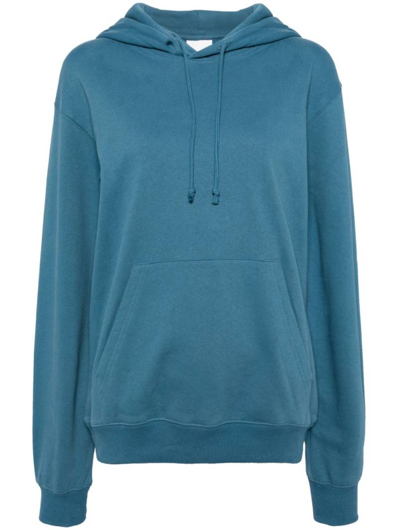 Stockholm Surfboard Club logo-print organic cotton hoodie - Blue von Stockholm Surfboard Club