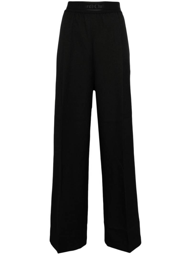 Stockholm Surfboard Club logo-waistband trousers - Black von Stockholm Surfboard Club