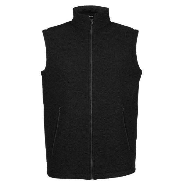 Stoic - BoiledWool MunkebySt. Vest - Merinogilet Gr XXL schwarz von Stoic