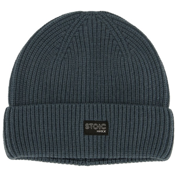 Stoic - Heavy MerinoKnit MMXX.Rutvik Beanie - Mütze Gr One Size blau von Stoic