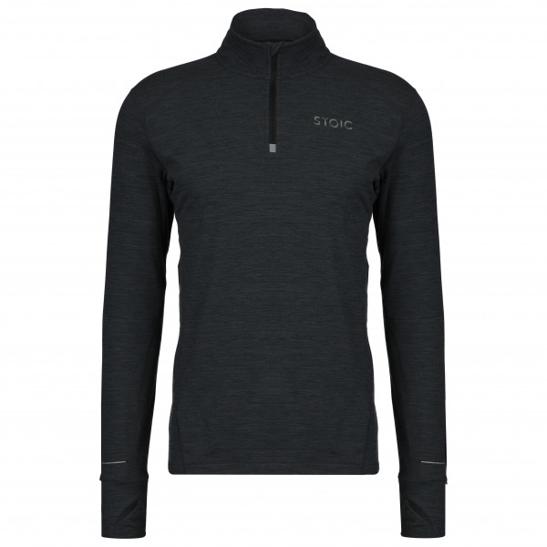 Stoic - HelsingborgSt. Performance Longsleeve with Zip - Laufshirt Gr XXL schwarz von Stoic