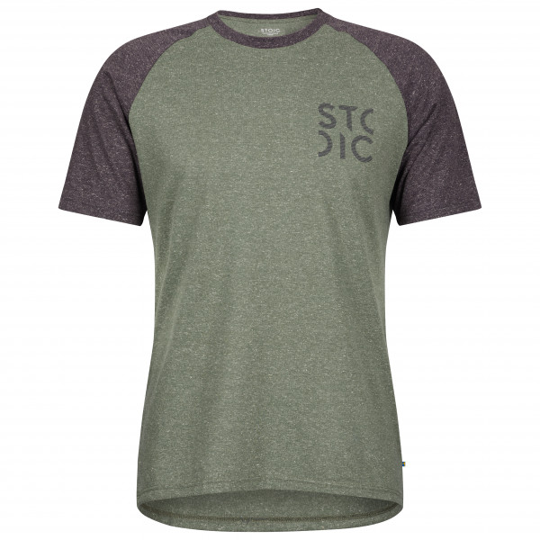 Stoic - Hemp20 LofsdalenSt. S/S - Funktionsshirt Gr 3XL;L;M;S;XL beige;schwarz von Stoic