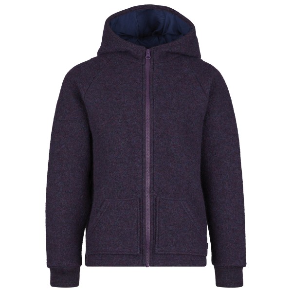 Stoic - Kid's BoiledWool MunkebySt. Jacket with Hood - Merinojacke Gr 134-140 blau von Stoic