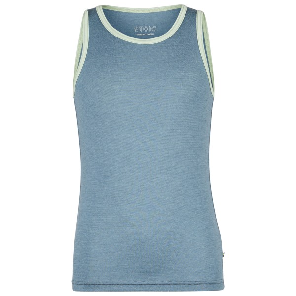 Stoic - Kid's Merino150 AlsenSt. Tank - Merinounterwäsche Gr 104 türkis Stoic - Kid's Merino150 AlsenSt. Tank - Merinounterwäsche Gr 104 türkis von Stoic