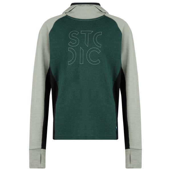 Stoic - Kid's Merino260 StadjanSt. Hoody - Merinohoodie Gr 128 blau von Stoic