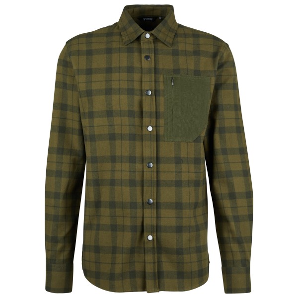 Stoic - MMXX.Locksta Flannel Shirt - Hemd Gr 3XL oliv von Stoic