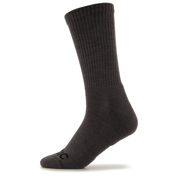 Stoic - Merino Crew Tech Rib Socks - Multifunktionssocken Gr 36-38;39-41;42-44;45-47 schwarz von Stoic