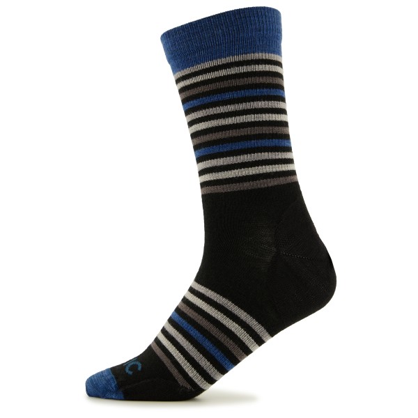 Stoic - Merino Everyday Crew Socks - Multifunktionssocken Gr 42-44 schwarz von Stoic