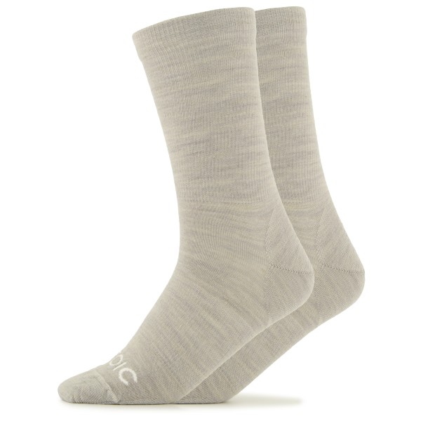 Stoic - Merino Everyday Crew Solid Socks - Merinosocken Gr 45-47 grau von Stoic