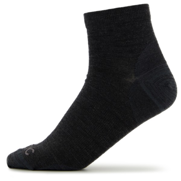Stoic - Merino Everyday Light Quarter Socks - Multifunktionssocken Gr 42-44 schwarz von Stoic