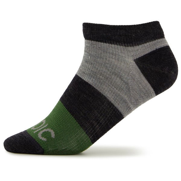 Stoic - Merino Everyday No Show Socks - Multifunktionssocken Gr 36-38 schwarz von Stoic