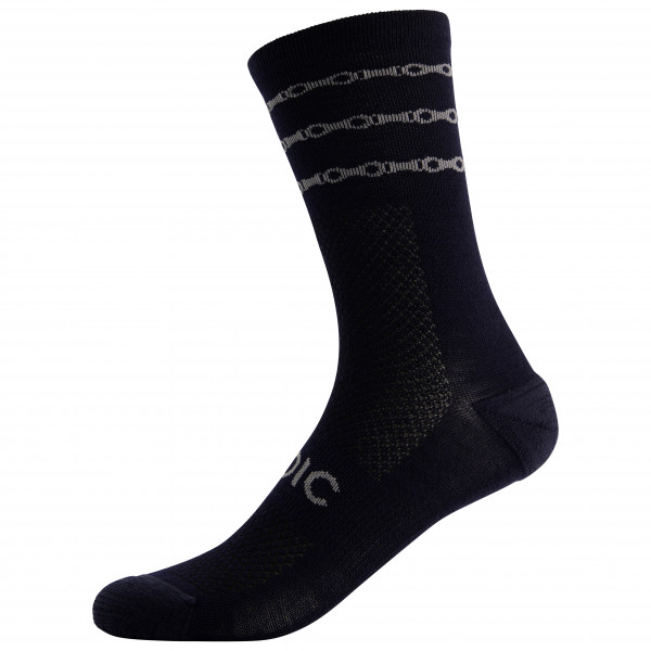 Stoic - Merino Gravel Socks - Velosocken Gr 39-41 schwarz von Stoic