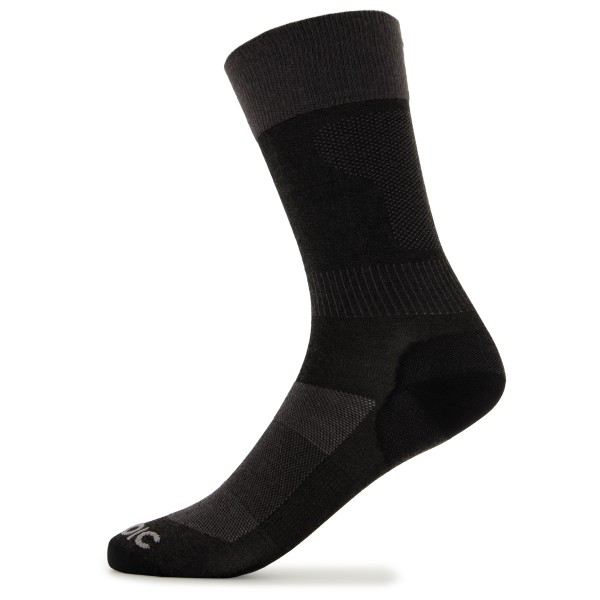 Stoic - Merino Liner Crew Socks - Merinosocken Gr 39-41 schwarz von Stoic