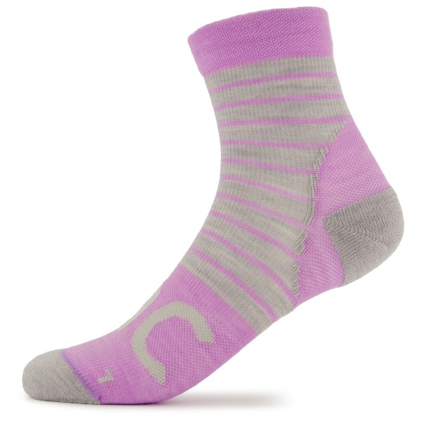 Stoic - Merino MTB Quarter Socks - Velosocken Gr 36-38 rosa von Stoic