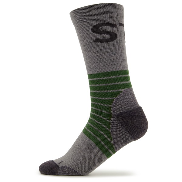 Stoic - Merino MTB Socks - Velosocken Gr 39-41 grau von Stoic