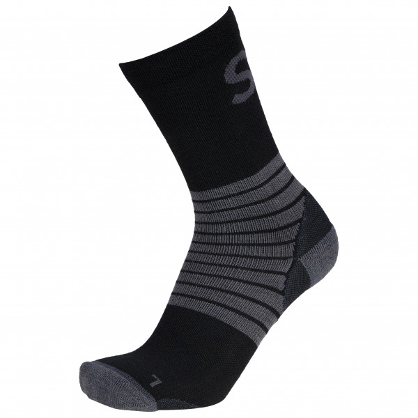 Stoic - Merino MTB Socks - Velosocken Gr 42-44 schwarz von Stoic