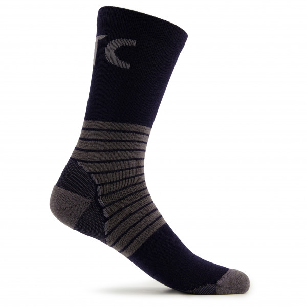 Stoic - Merino MTB Socks - Velosocken Gr 42-44 schwarz von Stoic