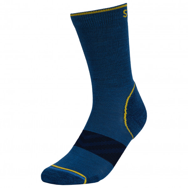 Stoic - Merino Outdoor Crew Socks Tech - Wandersocken Gr 36-38 blau von Stoic