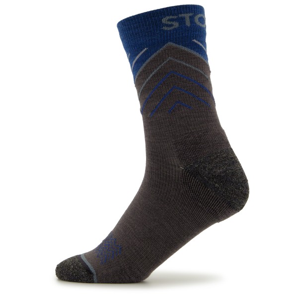 Stoic - Merino Running Socks Q+ - Laufsocken Gr 36-38 schwarz von Stoic