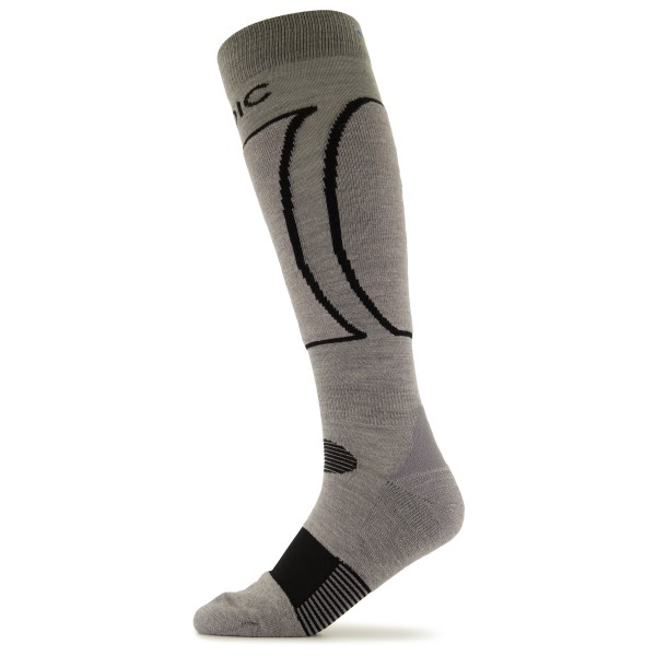 Stoic - Merino Ski Socks Tech Heavy - Skisocken Gr 36-38 grau/schwarz von Stoic