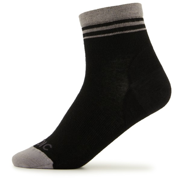 Stoic - Merino Summer Everyday Quarter Socks - Multifunktionssocken Gr 36-38 schwarz von Stoic