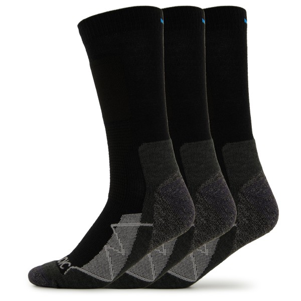 Stoic - Merino Trekking Crew Socks - Wandersocken Gr 36-38 schwarz von Stoic