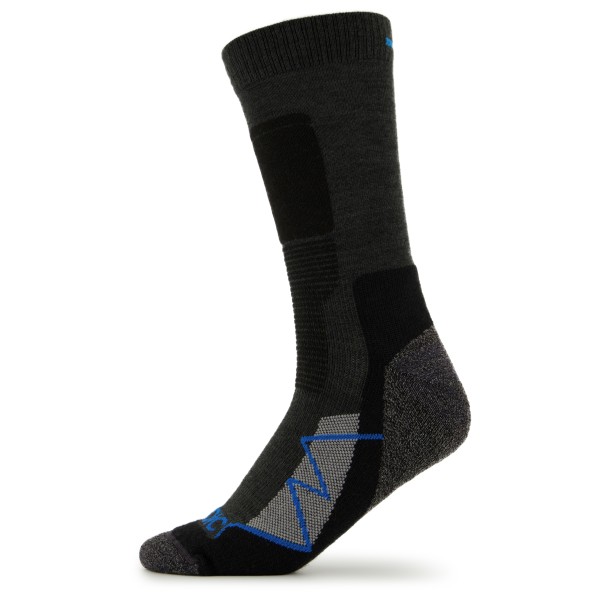 Stoic - Merino Trekking Crew Socks - Wandersocken Gr 39-41 schwarz von Stoic