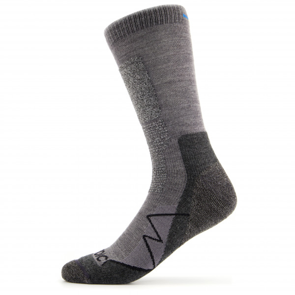 Stoic - Merino Trekking Crew Socks - Wandersocken Gr 45-47 grau von Stoic