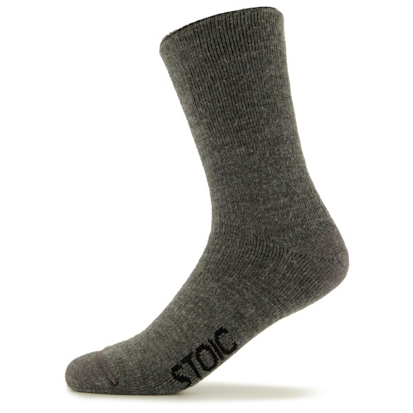 Stoic - Merino Warmwool Heavy Comfort - Merinosocken Gr 36-38 grau von Stoic