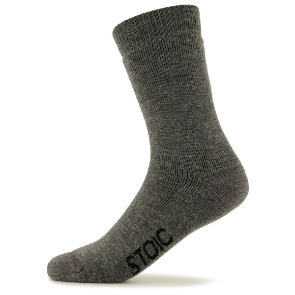 Stoic - Merino Warmwool Heavy - Merinosocken Gr 42-44 grau von Stoic