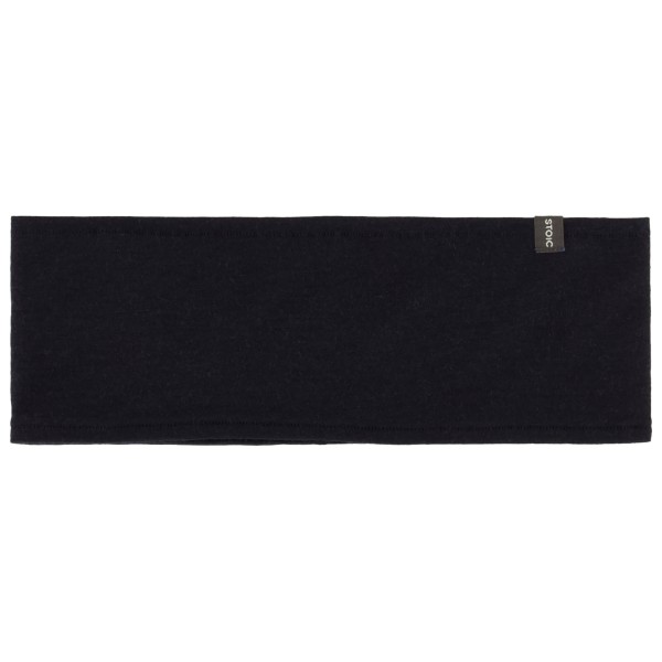 Stoic - Merino180 BengtSt. Headband double - Stirnband Gr One Size schwarz von Stoic