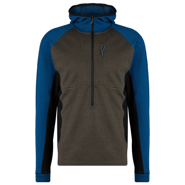 Stoic - Merino260 StadjanSt. 3/4 Zip w. Hood - Merinohoodie Gr S blau Stoic - Merino260 StadjanSt. 3/4 Zip w. Hood - Merinohoodie Gr S blau von Stoic