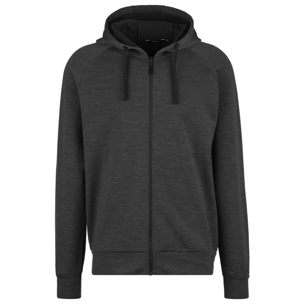 Stoic - Merino335 MMXX.Lulea Zip Hoody - Merinohoodie Gr S schwarz/grau von Stoic